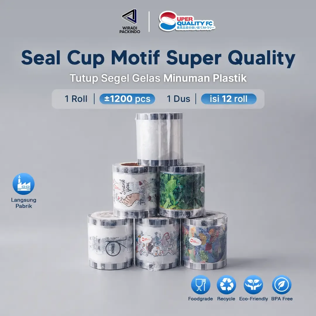 Seal Cup isi ±1200 pcs