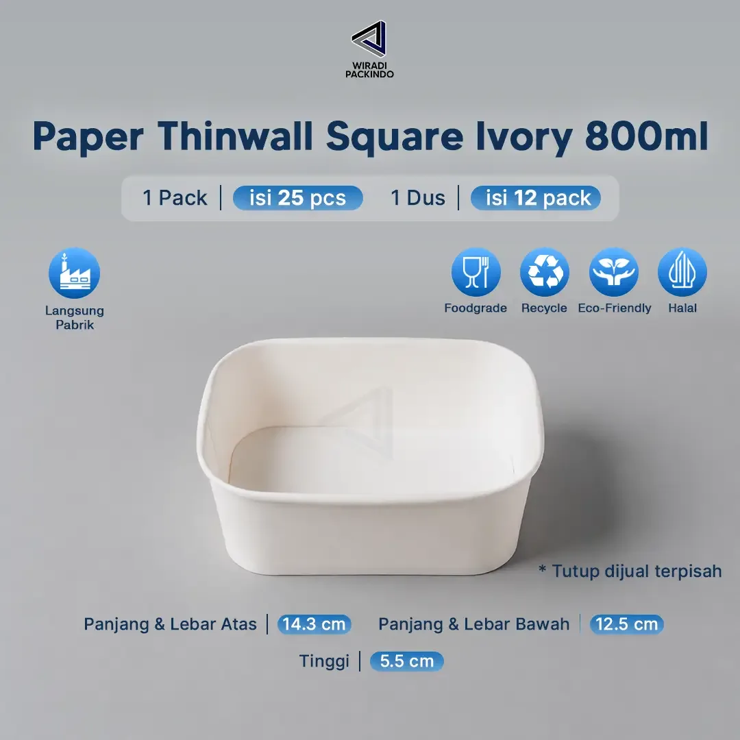 Paper Thinwall Square