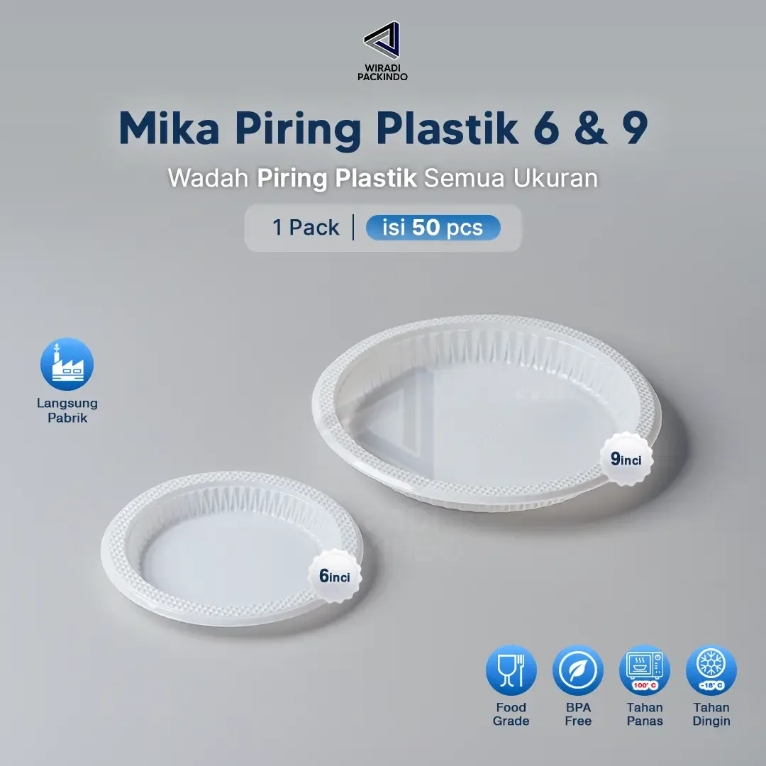 Piring Mika 6 & 9