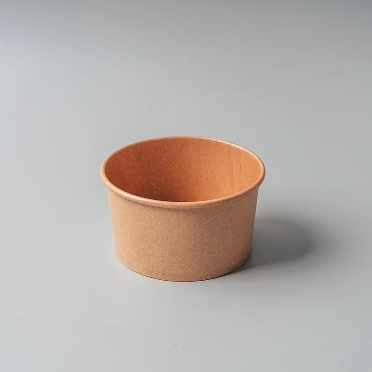 Paper Bowl Kraft & Ivory