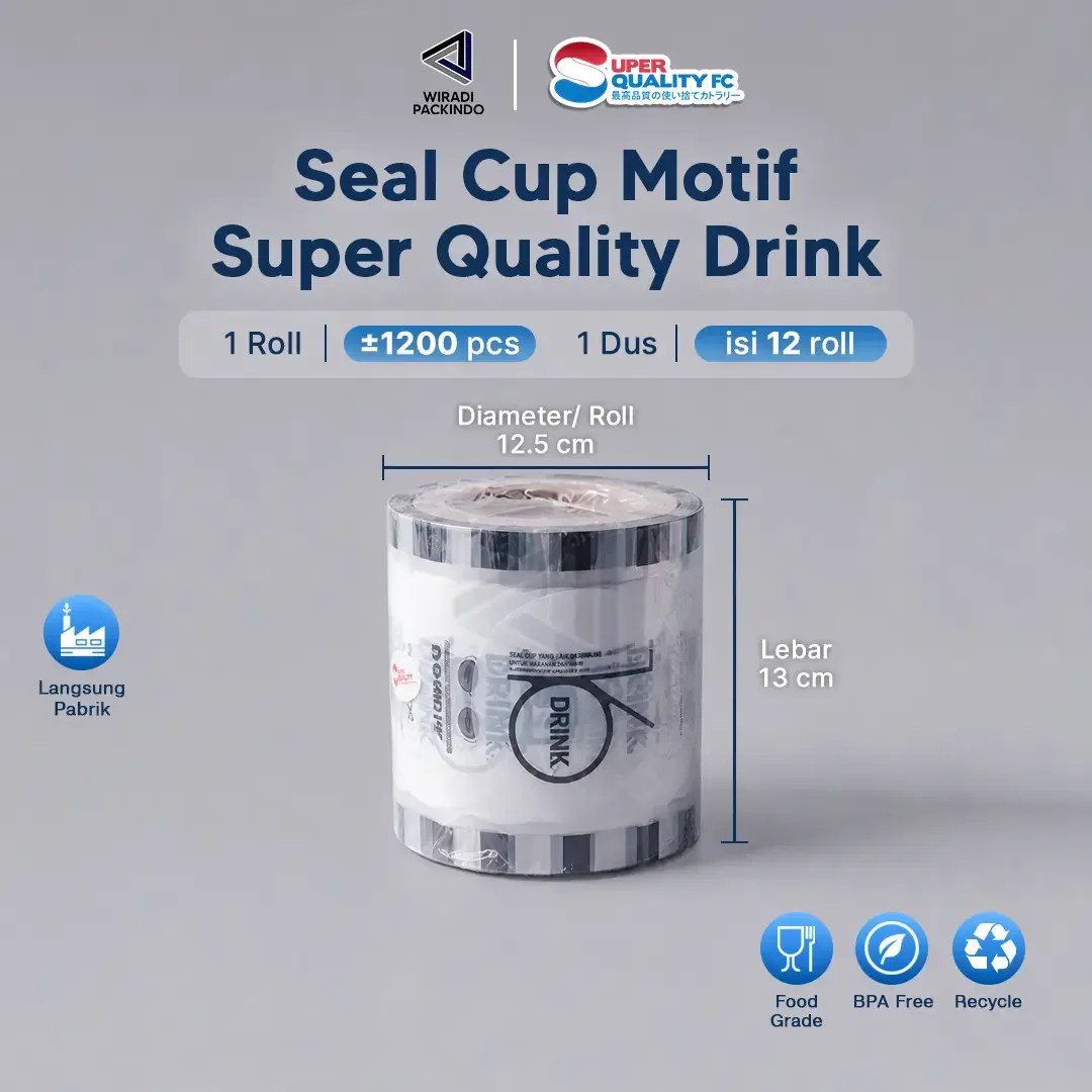 Seal Cup isi ±1200 pcs